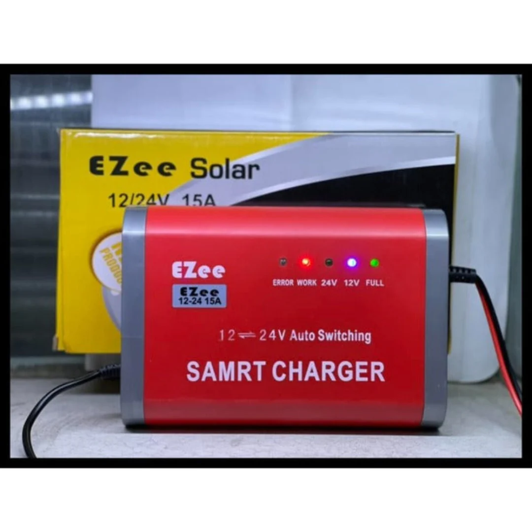 EZEE DIGITAL 15A 12V / 24V Automatic Universal Battery Charger. - Image 3