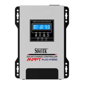 Simtek Mppt Plus Hybrid Solar Charge Controller 170v Voc 70amp 48v Fully Automatic With Dual Lcd & Led Display – 1 Year Warranty